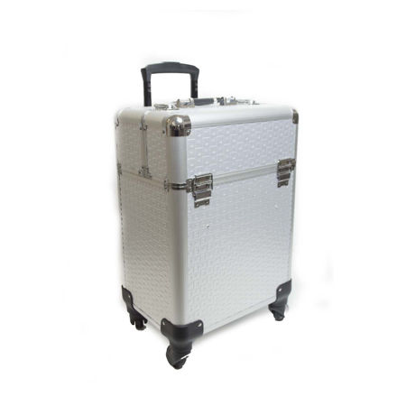 Imagen de Maletin con Reparticiones Silver 34x25x42