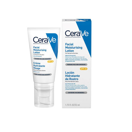 Imagen de Loción Hidratante De Rostro SPF 25 Cerave 52 ml