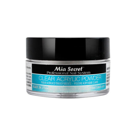 Imagen de Polvo Acrilico Transparente Mia Secret 15 ml / Uñas Esculpid
