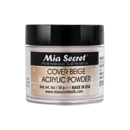 Imagen de Acrilico Cover Beige Mia Secret 30grs / Uñas Esculpidas