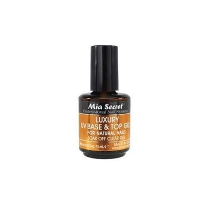 Imagen de Base y Top Gel Mia Secret Luxury 15 ML