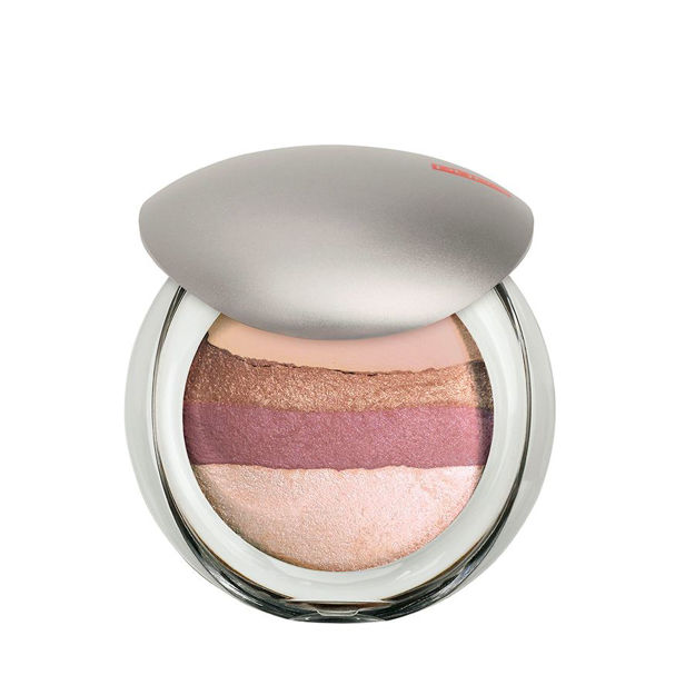 Imagen de Iluminador Pupa Luminys Baked All Over N°01 Stripes Rose