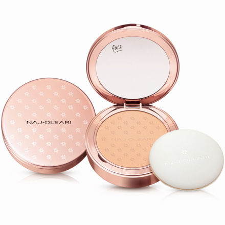 Imagen de Polvo Compacto Naj Oleari Skin Caress N°01 Warm Beige