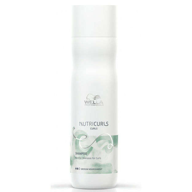 Imagen de Shampoo Micelar Wella Nutricurls 250 ml