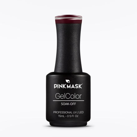 Imagen de Esmalte Semipermanente Pink Mask Gel Color Wine Up