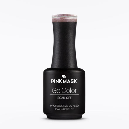 Imagen de Esmalte Semipermanente Pink Mask Gel Color Brut Rose