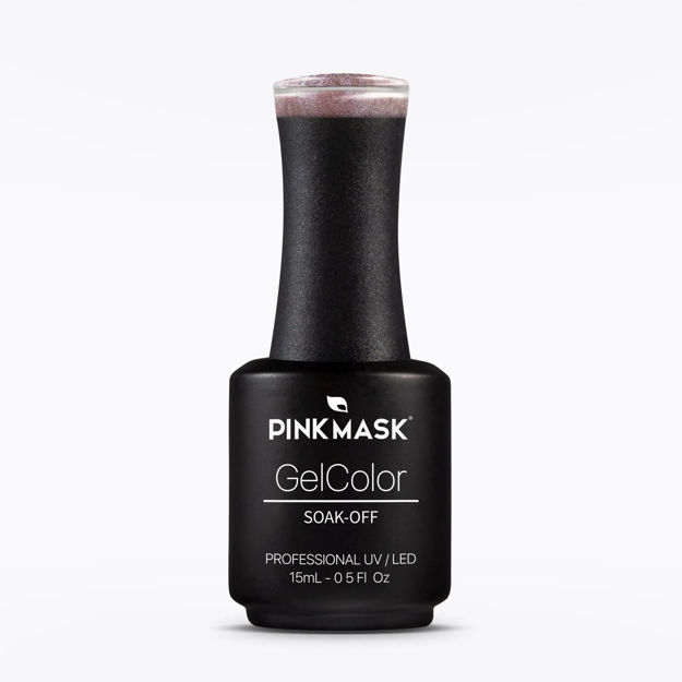 Imagen de Esmalte Semipermanente Pink Mask Gel Color Brut Rose