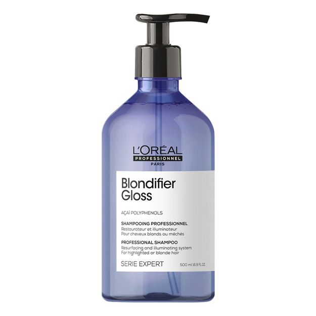 Imagen de Shampoo Iluminador Blondifier para Rubios Loreal Pro 500 ml