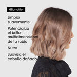 Imagen de Shampoo Iluminador Blondifier para Rubios Loreal Pro 500 ml