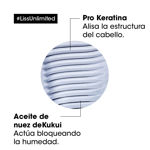 Imagen de Shampoo Alisador Liss Unlimited Antifrizz Loreal Pro 300 ml