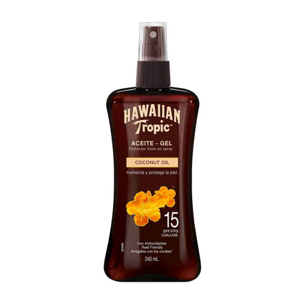 Imagen de Protector Solar Spray Hawaiian Tropic Fps 15 240 ml
