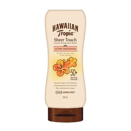 Imagen de Loción Protectora Hawaiian Tropic Sheer Touch Fps 50 240 ml