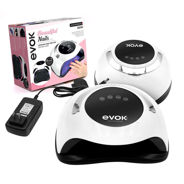 Imagen de Lampara para Secar Uñas LED 120 W Evok