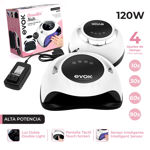 Imagen de Lampara para Secar Uñas LED 120 W Evok