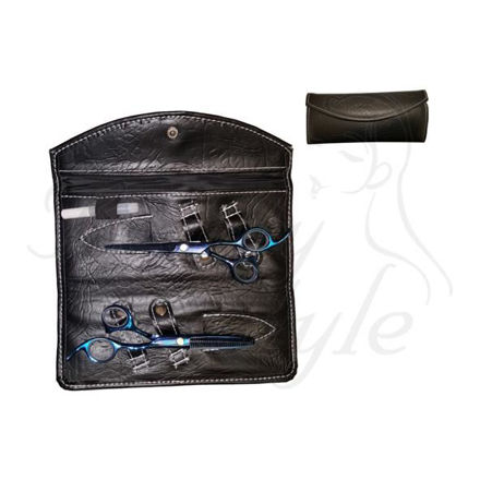 Imagen de Set Tijeras Profesional 5.5 con Estuche Beauty Style