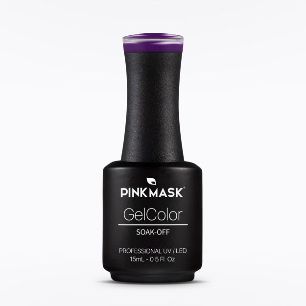 Imagen de Esmalte Semipermanente Pink Mask Gel Color Pourpre
