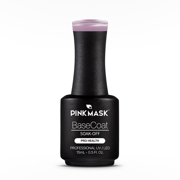 Imagen de Rubber Base Coat Pink Mask Misty Lilac
