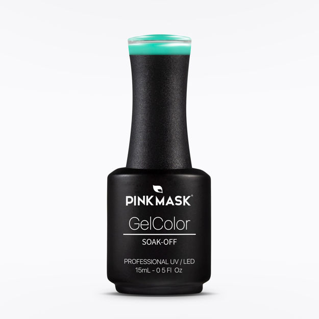 Imagen de Esmalte Semipermanente Pink Mask Gel Color Acqua Alle Fiumi