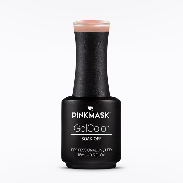 Imagen de Esmalte Semipermanente Pink Mask Gel Color Ledania StreetArt