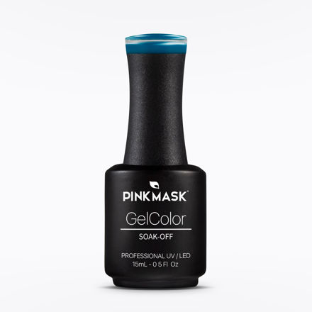 Imagen de Esmalte Semipermanente Pink Mask Gel Color Mighty Ocean