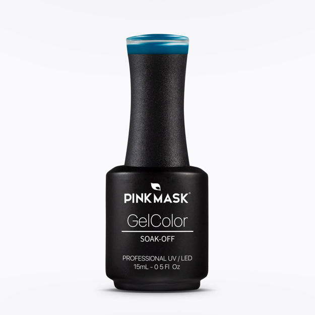 Imagen de Esmalte Semipermanente Pink Mask Gel Color Mighty Ocean