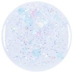 Imagen de Top Coat Glitter Pink Mask Gel Color