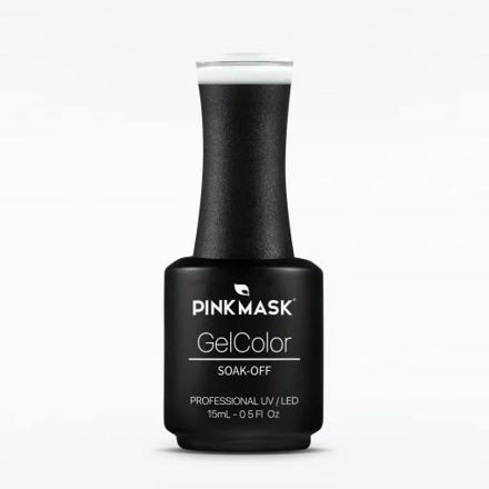 Imagen de Esmalte Semipermanente Pink Mask Gel Color Super White