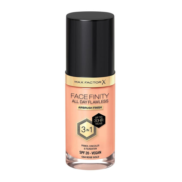 Imagen de Base Max Factor Facefinity 3 in 1 C64 Rose Gold