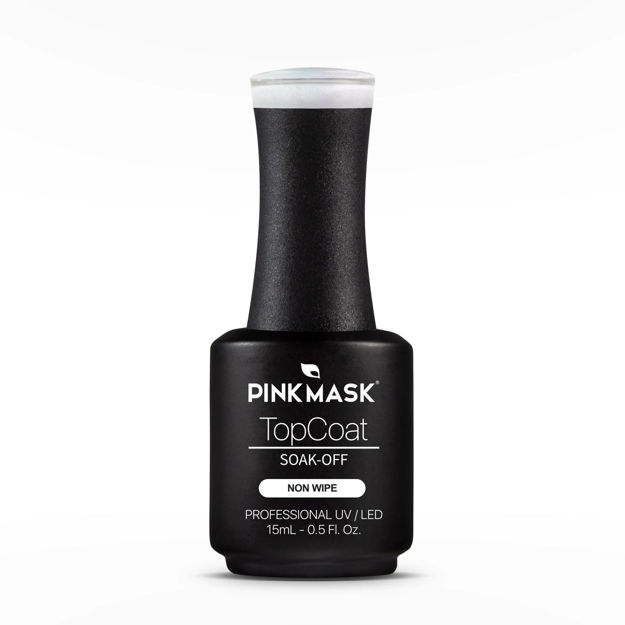 Imagen de Top Coat Crystal Pink Mask Gel Color