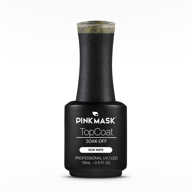 Imagen de Top Coat Cat Eye Pink Mask Gel Color N°01