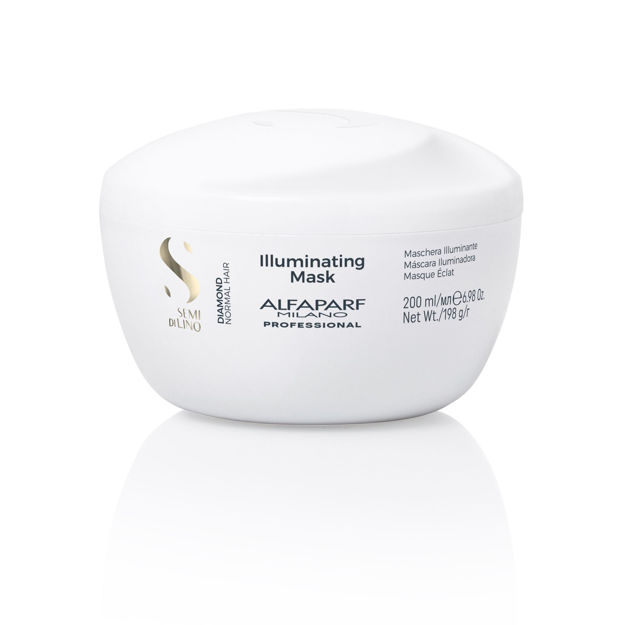Imagen de Máscara Alfaparf Semi Di Lino Diamond Illuminating 200 ml