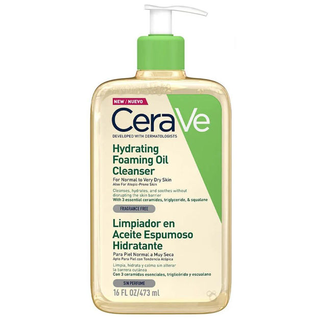 Imagen de Limpiador en Aceite Espumoso Hidratante Cerave 473 ml