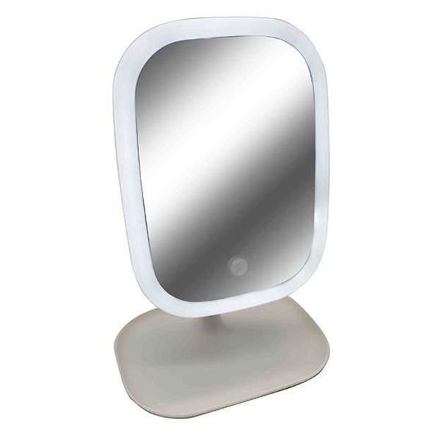 Imagen de Espejo Facial Ovalado con Luz LED Beauty Style