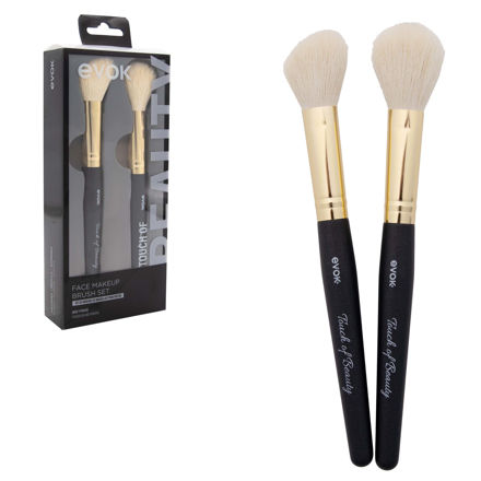 Imagen de Set de Brochas de Maquillaje Evok Touch of Beauty