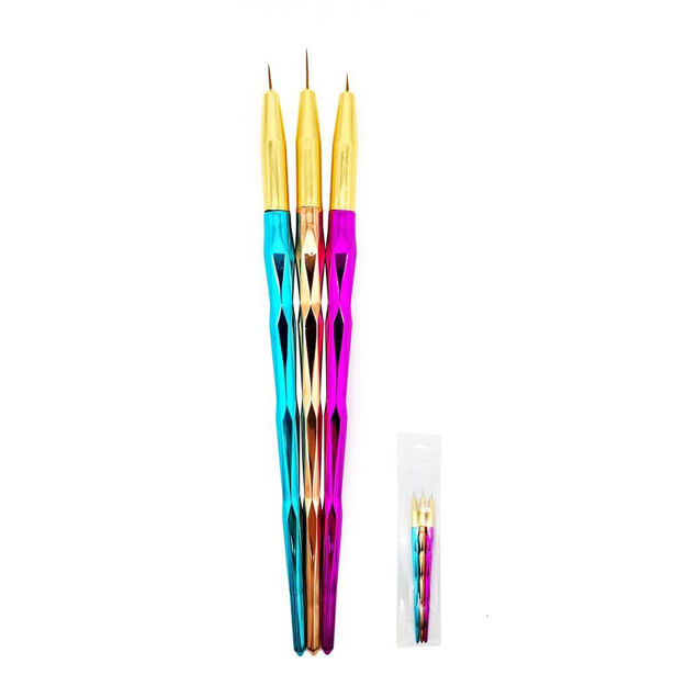 Imagen de Set de Pinceles Liner para Nail Art Beauty Style