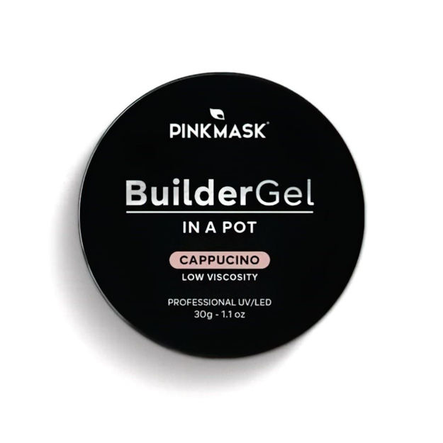 Imagen de Builder Gel in a Pot Pink Mask Capuccino 30 g