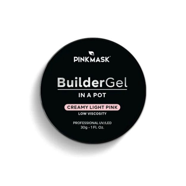 Imagen de Builder Gel in a Pot Pink Mask Creamy Light Pink 30 g