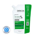 Imagen de Recarga Shampoo Dercos Vichy Anticaspa Cabello Graso 500 ml