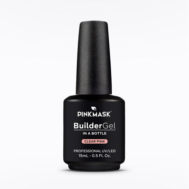 Imagen de Builder Gel in a Bottle Pink Mask Clear Pink