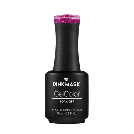 Imagen de Esmalte Semipermanente Pink Mask Gel Color Katy