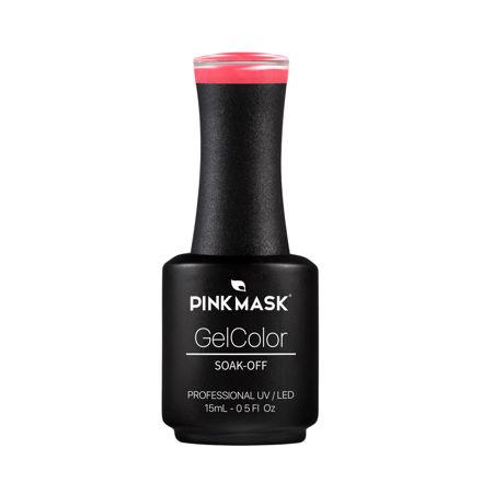 Imagen de Esmalte Semipermanente Pink Mask Gel Color Nicky