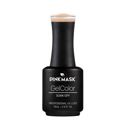 Imagen de Esmalte Semipermanente Pink Mask Gel Color Sweet Peach