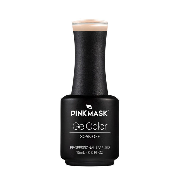 Imagen de Esmalte Semipermanente Pink Mask Gel Color Sweet Peach