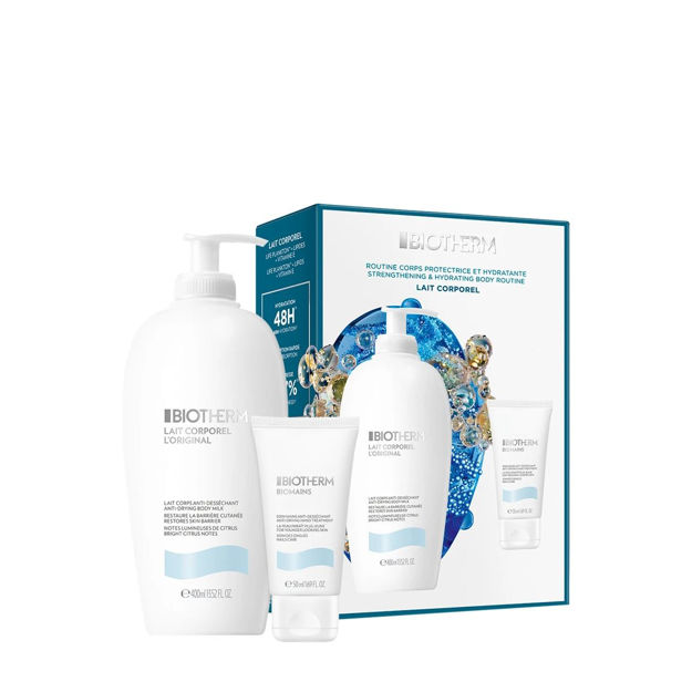 Imagen de Set Biotherm Lait Corporel + Biomains