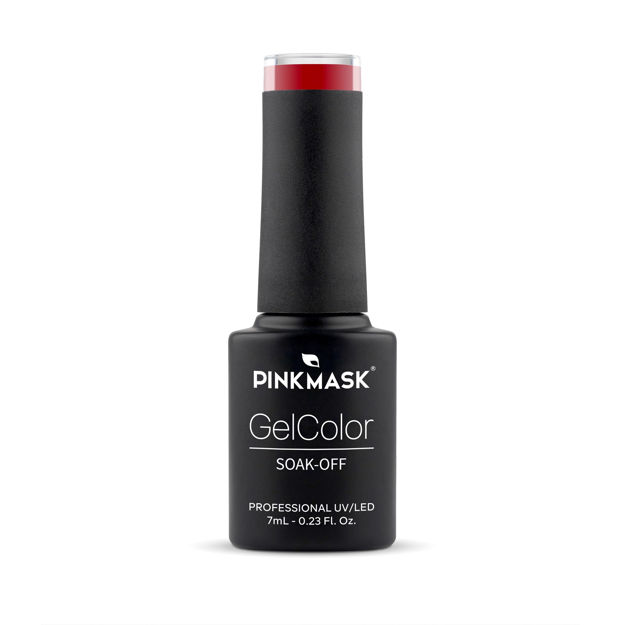 Imagen de Esmalte Semipermanente Pink Mask 7 ml Ravishing Red