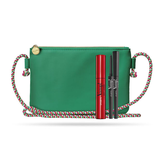 Imagen de Kit Pupa Vamp Mascara Sexy Lashes + Delineador + Neceser