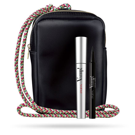 Imagen de Kit Pupa Vamp Mascara + Delineador + Bolso para Telefono