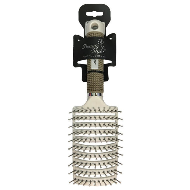 Imagen de Cepillo Curvo de Desenredar Beauty Style 8162