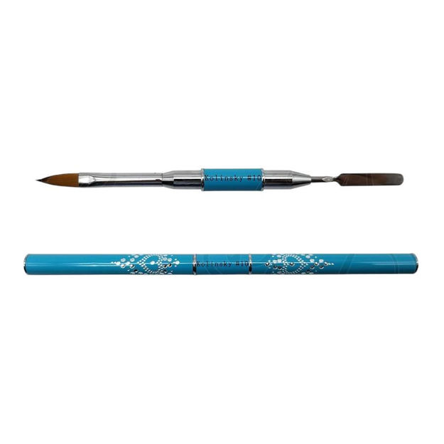 Imagen de Pincel para Uñas Acrilico y Repujador N°10 Beauty Style