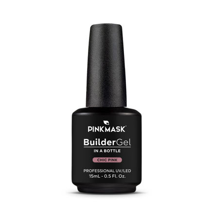 Imagen de Builder Gel in a Bottle Pink Mask Chic Pink